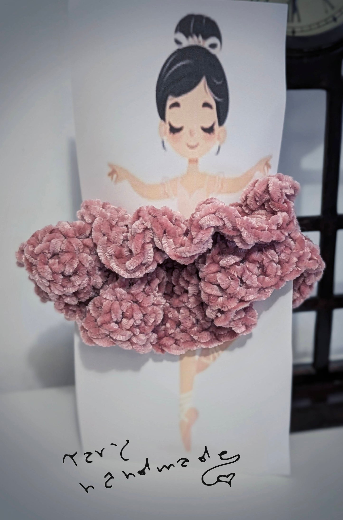 Duo “Étoile” – scrunchies in velluto crochet