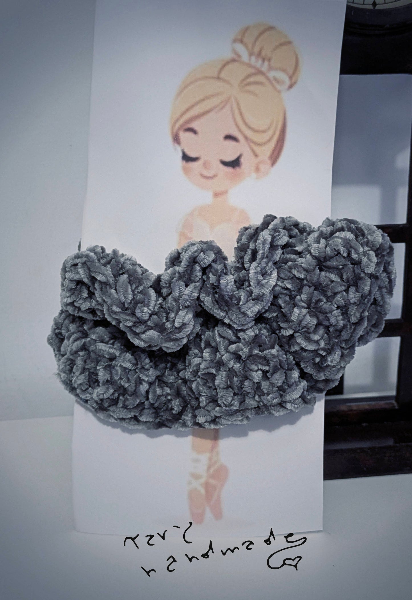 Duo “Étoile” – scrunchies in velluto crochet