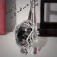 Noctilace - Anello in alluminio wire con cabochon