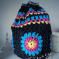 Zainetto-Sacchetto Crochet “Flower Bloom” in Cotone