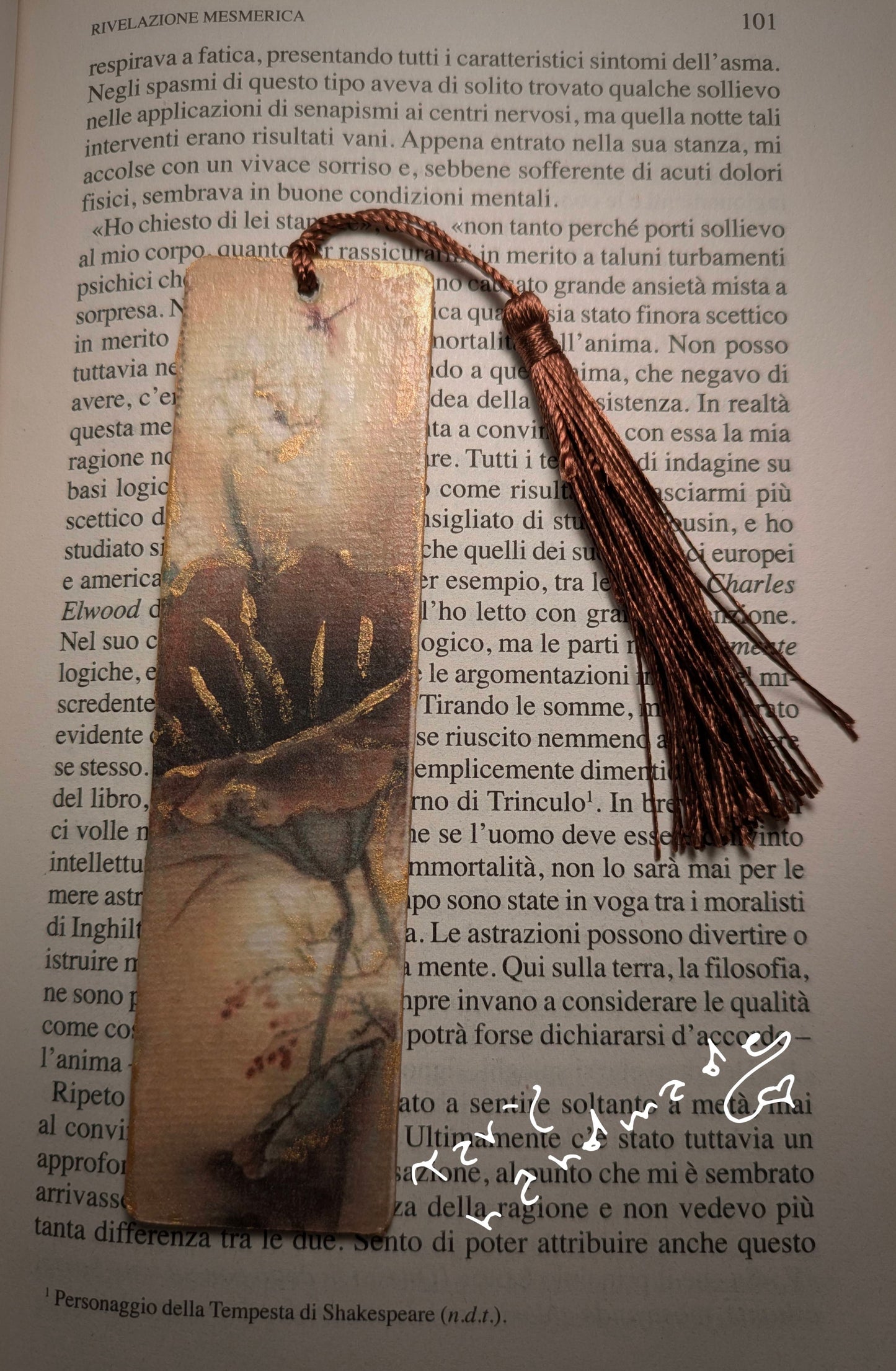 Segnalibro “Petali d’Inchiostro”