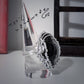 Noctilace - Anello in alluminio wire con cabochon