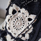 Custode d’Etere – Zaino Boho Mandala in Crochet e Tessuto