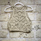 Sole d’Iside – Gilet Corto Crochet in Cotone Naturale
