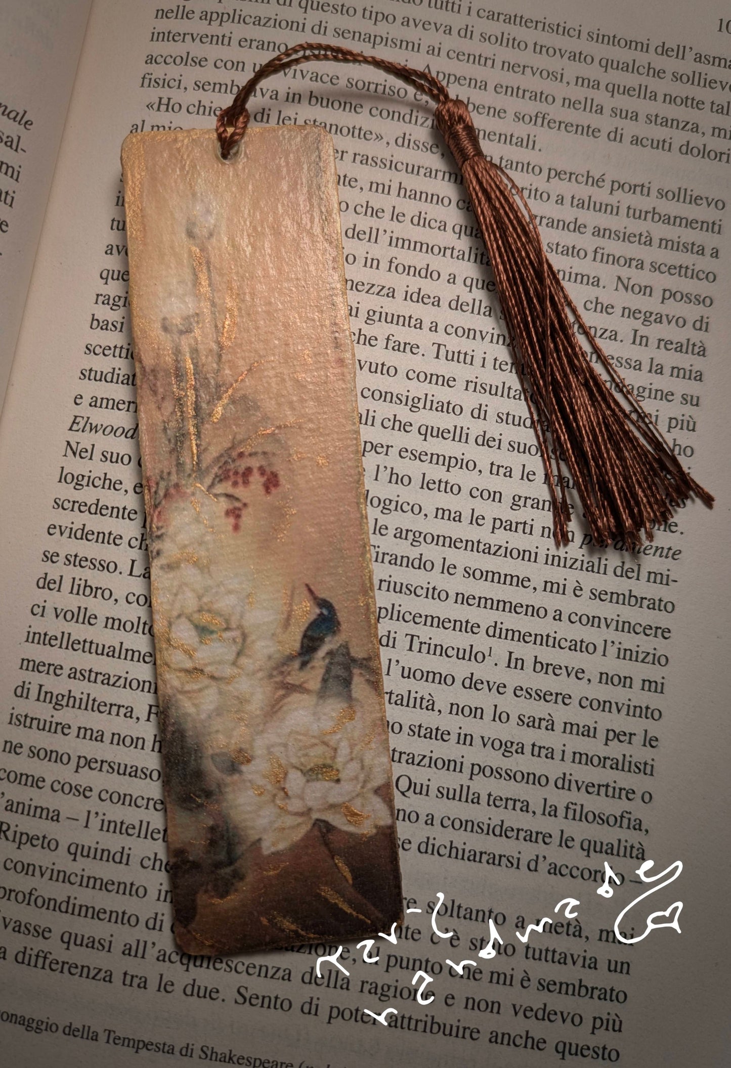 Segnalibro “Petali d’Inchiostro”