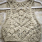 Sole d’Iside – Gilet Corto Crochet in Cotone Naturale