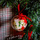 Pallina Natalizia “Christmas Carol” – Addobbo Artigianale