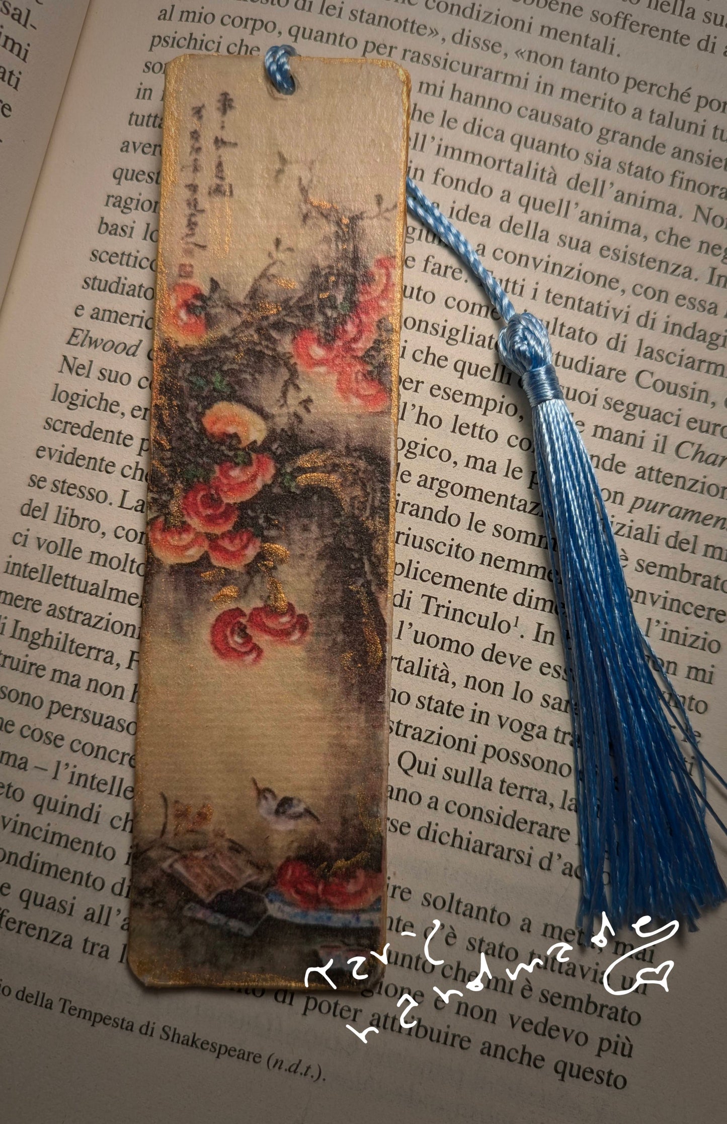 Segnalibro “Petali d’Inchiostro”