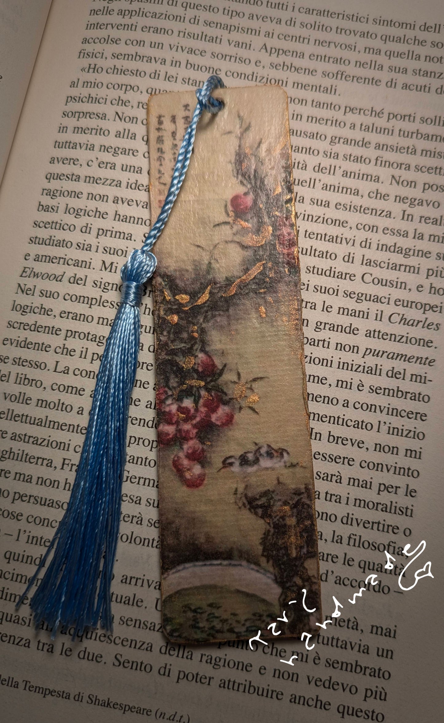 Segnalibro “Petali d’Inchiostro”