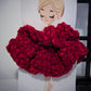 Duo “Étoile” – scrunchies in velluto crochet