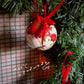 Pallina Natalizia “Christmas Carol” – Addobbo Artigianale