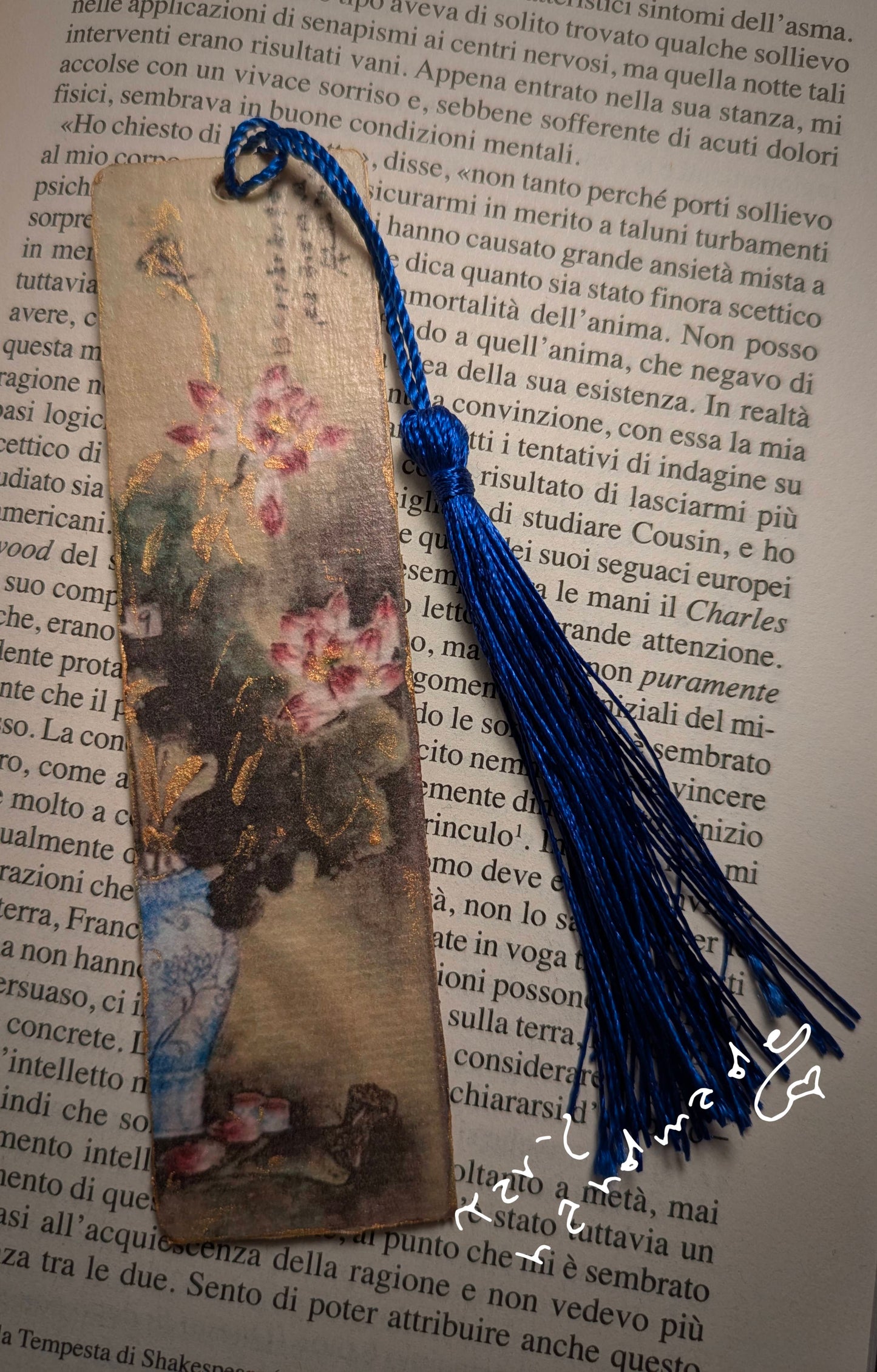 Segnalibro “Petali d’Inchiostro”