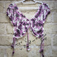 Ali di Nebbia – Gilet Farfalla Fairy a Crochet con Riflessi Iridescenti