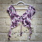 Ali di Nebbia – Gilet Farfalla Fairy a Crochet con Riflessi Iridescenti